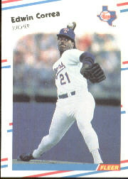 1988 Fleer Baseball Cards      464     Edwin Correa